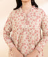 Women's Unstitched Light Khaddar Printed Pink 2 Piece Suit